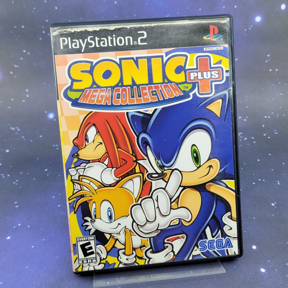 Sonic Mega Collection Plus Sony PlayStation 2 PS2 Game Sega SLUS-20917